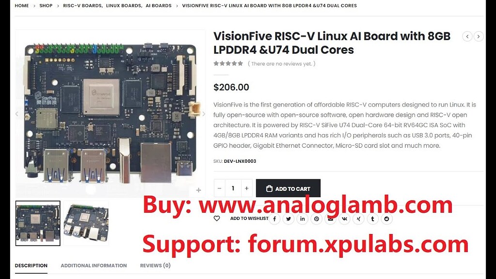 Visionfive A video to introduce VisionFive Board - VisionFive(EN) - RVspace Forum